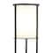 Homeroots Black Wood Floor Lamp with Circular Storage Shelves 372522 - alternate 5